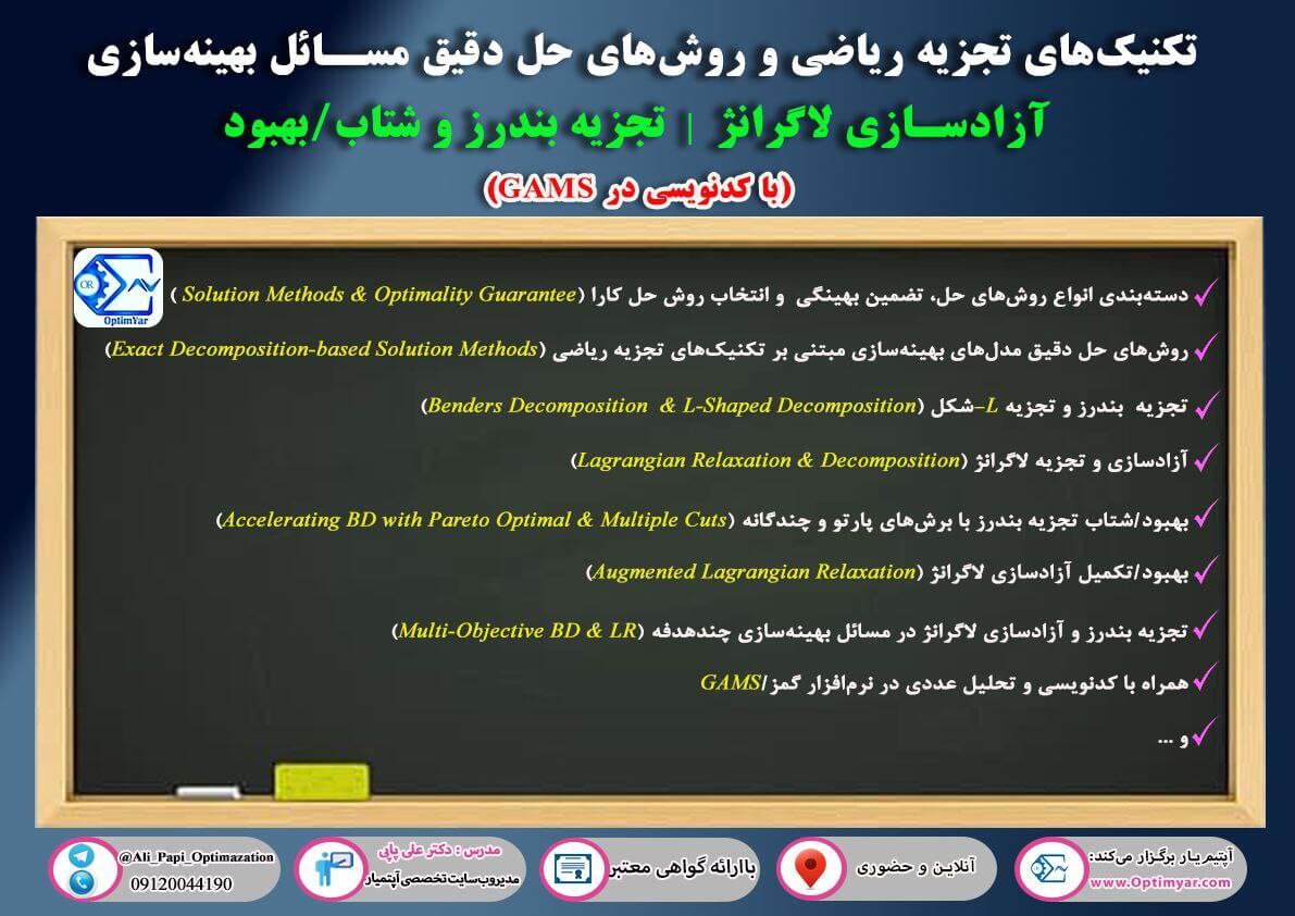 تجزیه بندرز و آزادسازی لاگرانژ